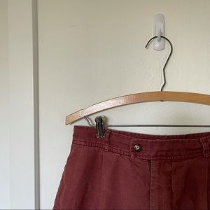 Vintage 100% Linen Shorts